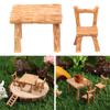 Accessories DIY Gifts Garden Furniture Ornament Mini Miniature Micro Landscape Table and Chairs