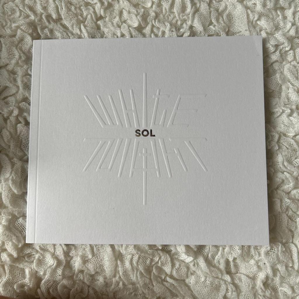 [USED] SOL(from BIGBANG)WHITE NIGHT CD+DVD First Press Limited Edition