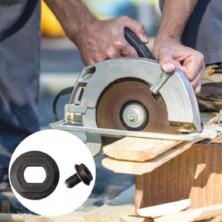 Универсальные болты для лезвия, внешняя прижимная шайба, фланцевая шайба, совместимые для DCS391 390 373 565, аксессуары для замены циркулярной пилы