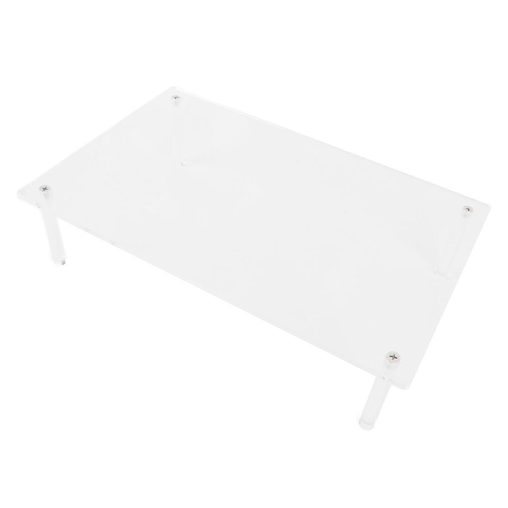 Acrylic Laptop Stand Multipurpose Desktop Office Shelf Laptop Riser for TV Computer 3.3in