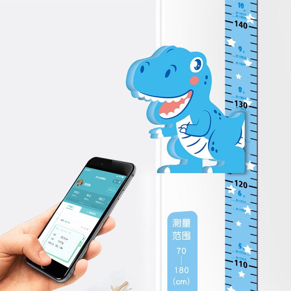 Self-adhesive Height Measuring Ruler Movable Magnetic Wall Sticker for Children
