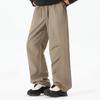 MINISO Men's Japanese Style Relaxed Curved Leg Parachute Pants