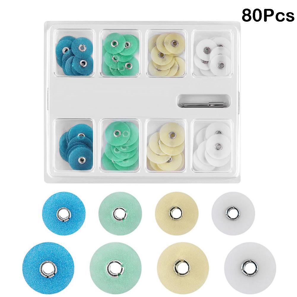 Полировальный диск оправки 12/14 мм. Полировальные диски, набор из 80 шт.