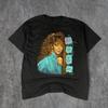 1993 REBA McEntire Зимний концерт Черная футболка Размер XL