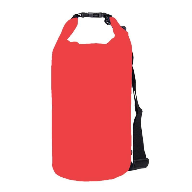 Waterproof Dry Bag Roll Top Seal 500D PVC Canoeing Dry Bag For Rafting And Beach Use 5L To 30L Size With Light Build