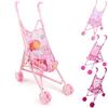 Foldable Dolls Pram Playing House Baby Walker Creative Doll Handcart For Boys Girls