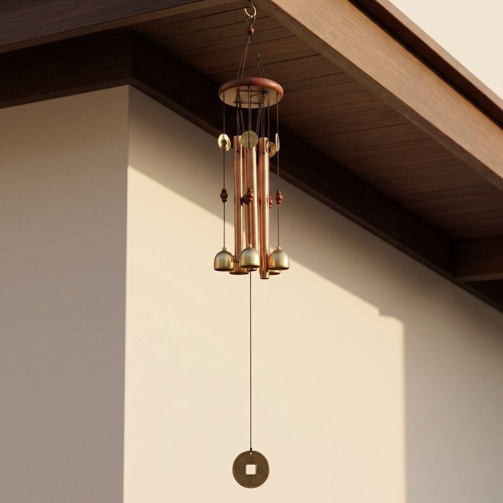 Metal Bell Metal Wind Chimes Garden Home Wind Chimes Decorative Wind Chime Pendant Home Outdoor