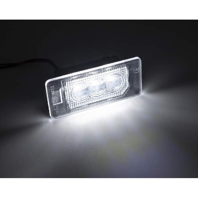 2Pcs LED License Plate Lights Number Lamp for BMW E82 E46 E92 E93 E39 E60 E61 E84 E70 E71 E72 F22 F30 F32 F33F10 F11 F80 Powered by High Power SMD