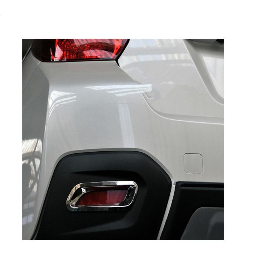 Высококачественный автомобильный Стайлинг, чехол из АБС-пластика, хромированный задний задний противотуманный фонарь, накладная рамка, аксессуары для su + ba + ru XV 2012 2013 2014 2015 2016 2 шт.