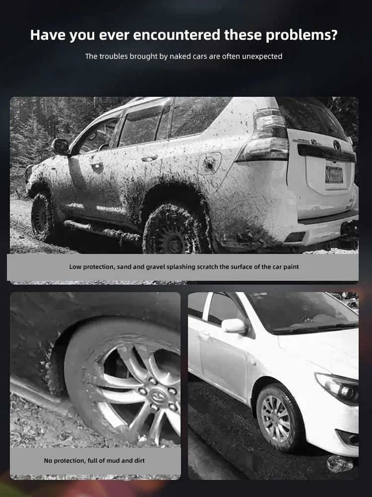 Car Mudguards For Mitsubishi X force 2024 Accessories 2023 2025 Anti-splash Flares Splash Guards Mud Flaps Mudflaps Accessorios