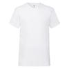 Fruit of the Loom Unisex Adult Valueweight Plain V Neck T-Shirt