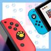 Nintendo Джойстик Кошачья Лапа и Кнопка Лапы Отпечаток Лапы Силиконовый Контроллер Удобный Легкий Совместимый с 8 Цветами Чехлы для Joy-Con, Чехлы, Дизайн,