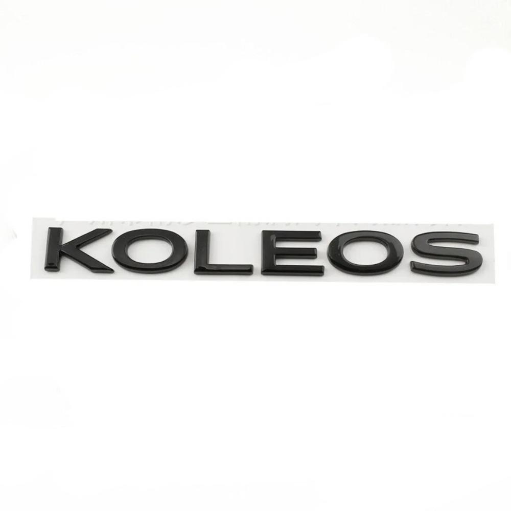 KOLEOS буква слово значок наклейка задний багажник логотип эмблема наклейка для KOLEOS автомобильные аксессуары