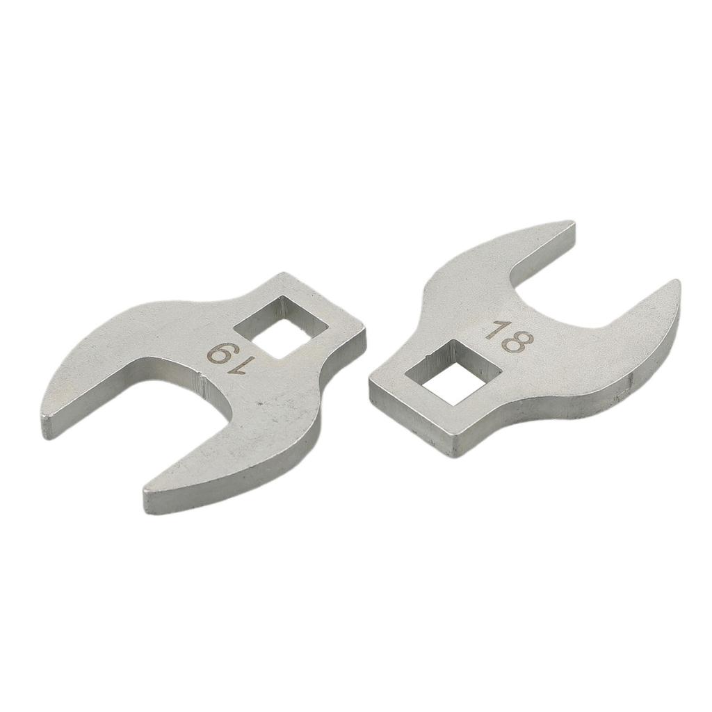Bent Bar Wrench 3/8 Inch Drive Wrench Greasy Environments 3/8 Drive Ratchet Compatible Double End Socket Anti-slip Knurl