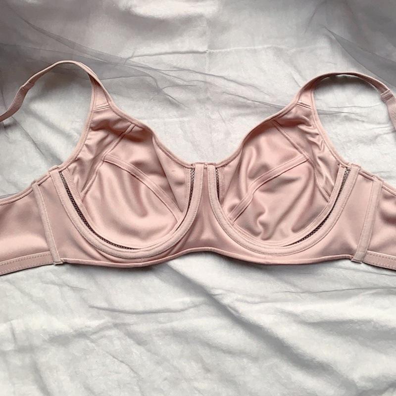 Женский летний бюстгальтер без губки большого размера, ультратонкое мягкое нижнее белье на косточках, удобное дышащее