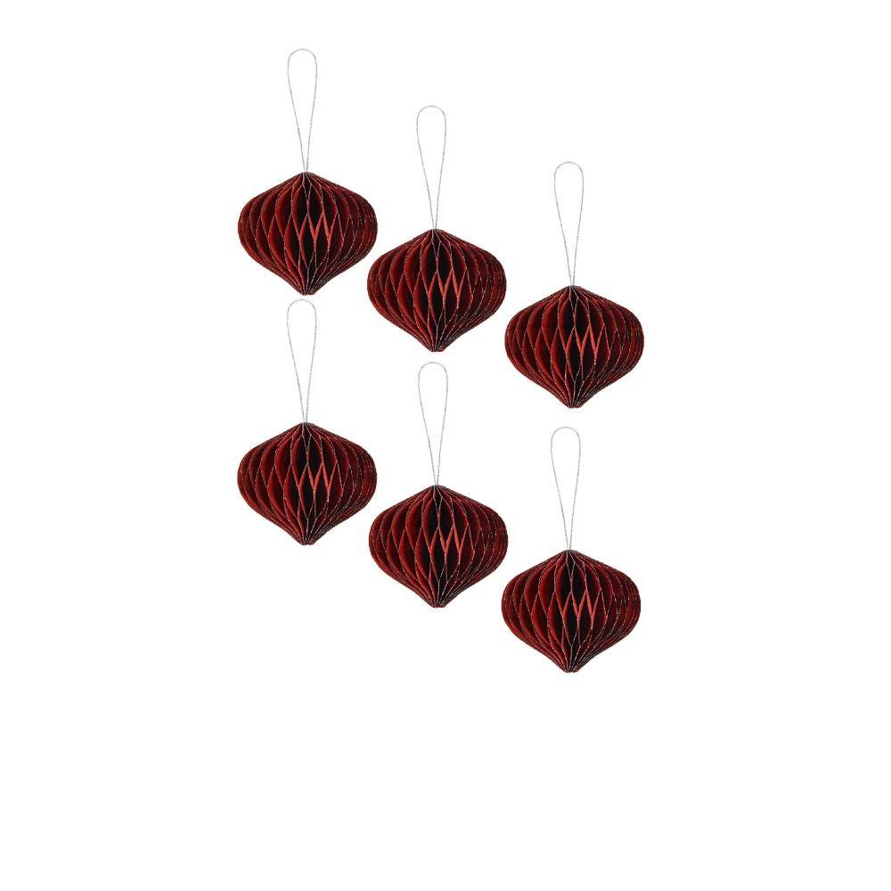 6 шт. свадебные украшения рождественские елочные украшения DIY елочные шары новые сотовые шары украшения