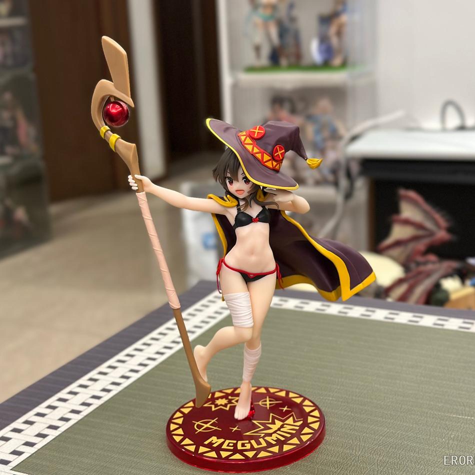 New God's Blessing on This Wonderful World 18cm Megumin Action Figure Cute Figurine For Girls Birthday Gift