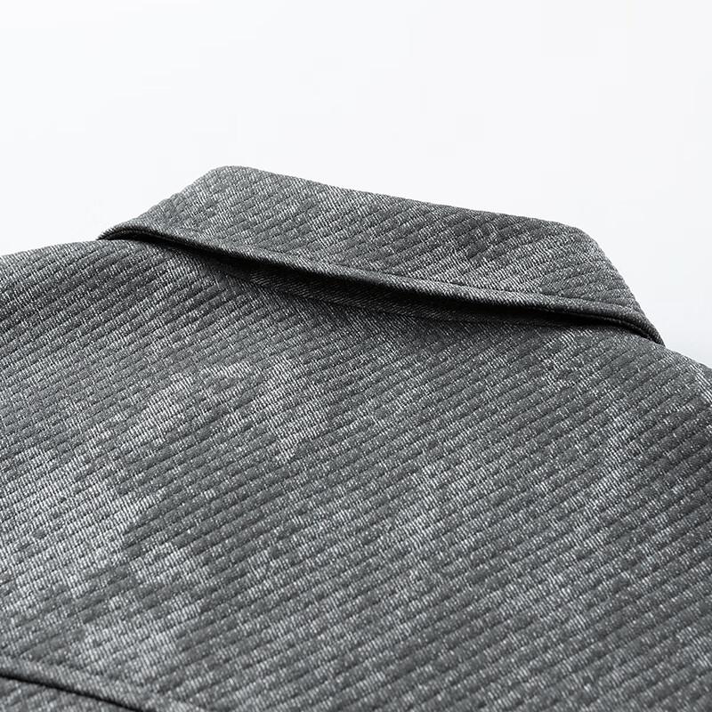 Mao Ren Men's Retro Casual Lapel Jacket