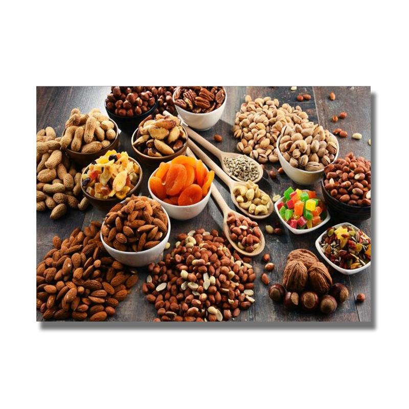 Хлеб Молоко Каваны Картина Современная кухня Тематические плакаты и принты Настенная картина для кухни Комната Украшение дома Куадрос