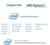 12 см многоплатформенный вентилятор-радиатор Wanjia для процессоров AMD и Intel 1155/1150/775