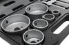 Tungsten hole saw set 9 pieces KD10285