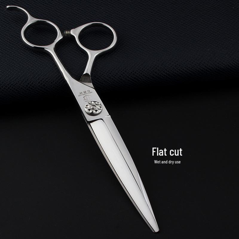 Профессиональные 7-дюймовые парикмахерские ножницы для стрижки и филировки волос - Идеальны для челки и парикмахерских