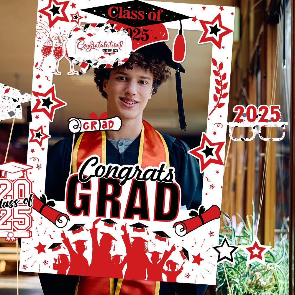 Grad Celebrations Graduation Frame Banner Party Decorations  Graduation Season
