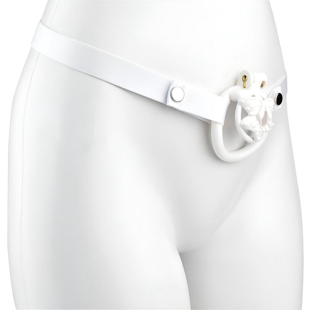 Sissy Resin Simulation Genital Chastity Lock Male Chastity Lock Cage Penis Restraint Safe Male SM Chastity Sex Toys Wholesale