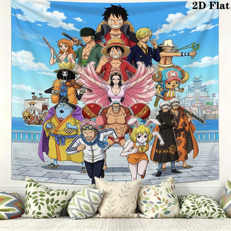 One Piece Wall Tapestry Aesthetic Wall Hanging Printed Fabric Blanket Decorative Tapestries For Bedroom Living Room Home Decor