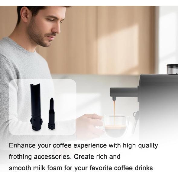 Coffee Maker Frother Parts Coffee Foam Nozzle Accessories Steam Nozzles Aerator, Cappuccino Steam Nozzle Compatible with delonghi espresso machines