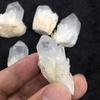 Потрясающий натуральный ананасовый кристаллический кластерный жезл из белого кварца, целебный драгоценный камень