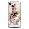 Рождественский чехол-накладка со снеговиком для iPhone 17 16 15 14 13 12 Pro Max 11 Pro Max 17 AIR Plus Ударопрочный мягкий ТПУ корпус Fundas