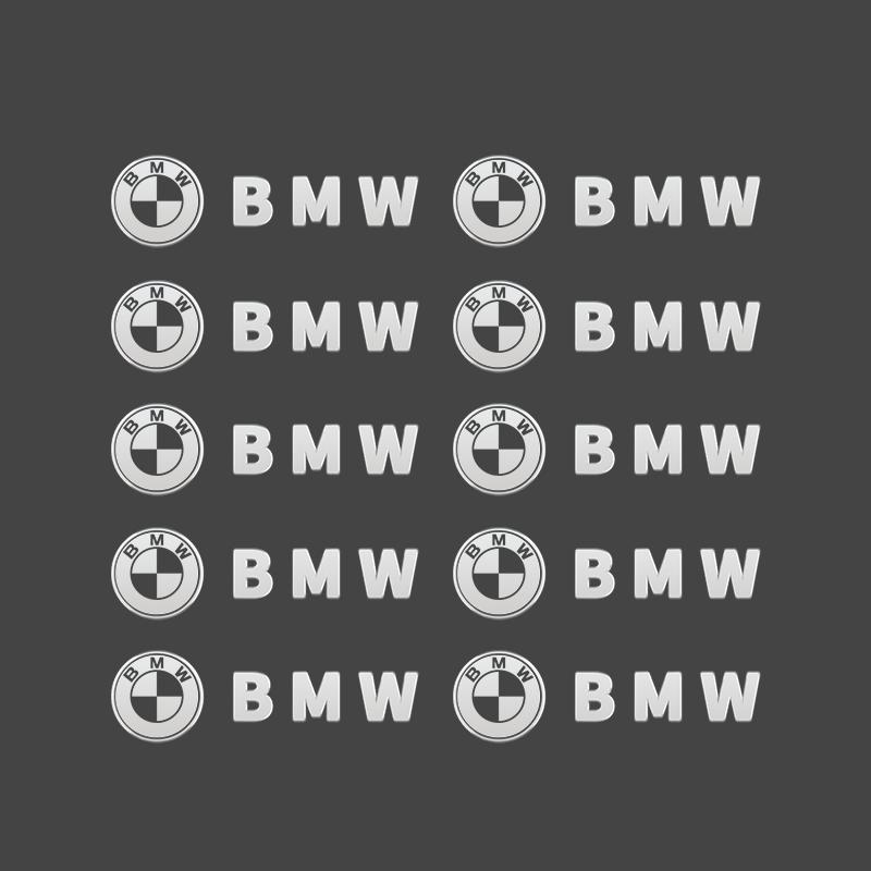 JY856 Car Styling Emblem 3D Speaker Audio Auto Emblem Decorate Sticker For BMW E90 E60 E71 F30 F20 F10 E70 G30 E87 E92 E91 X1 X3 gzsh02