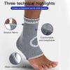 Breathable Ankle Support Sleeve Comfy Sports Ankle Protection  for Hiking Jogging