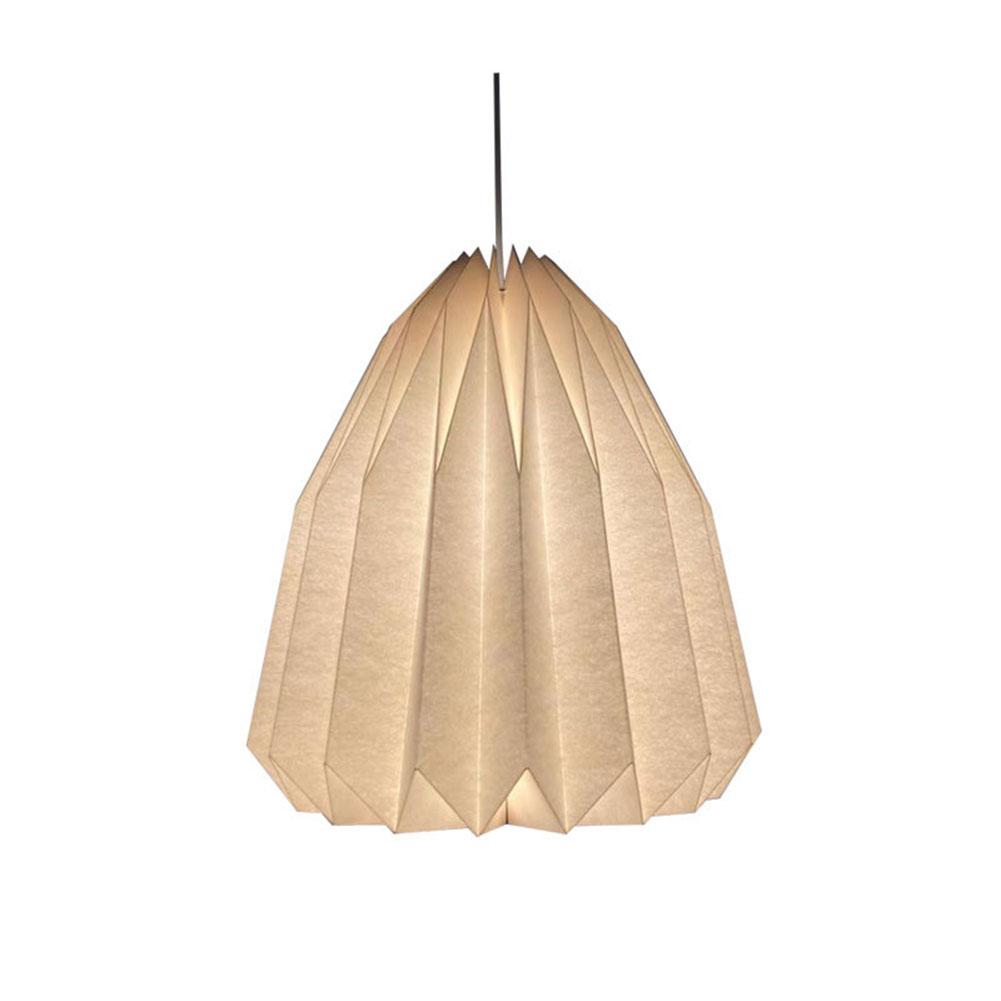 Origami Ceiling Lampshade Nordic Style Paper Lantern Shade Creative Decorative Light Cover for Living Room Decor