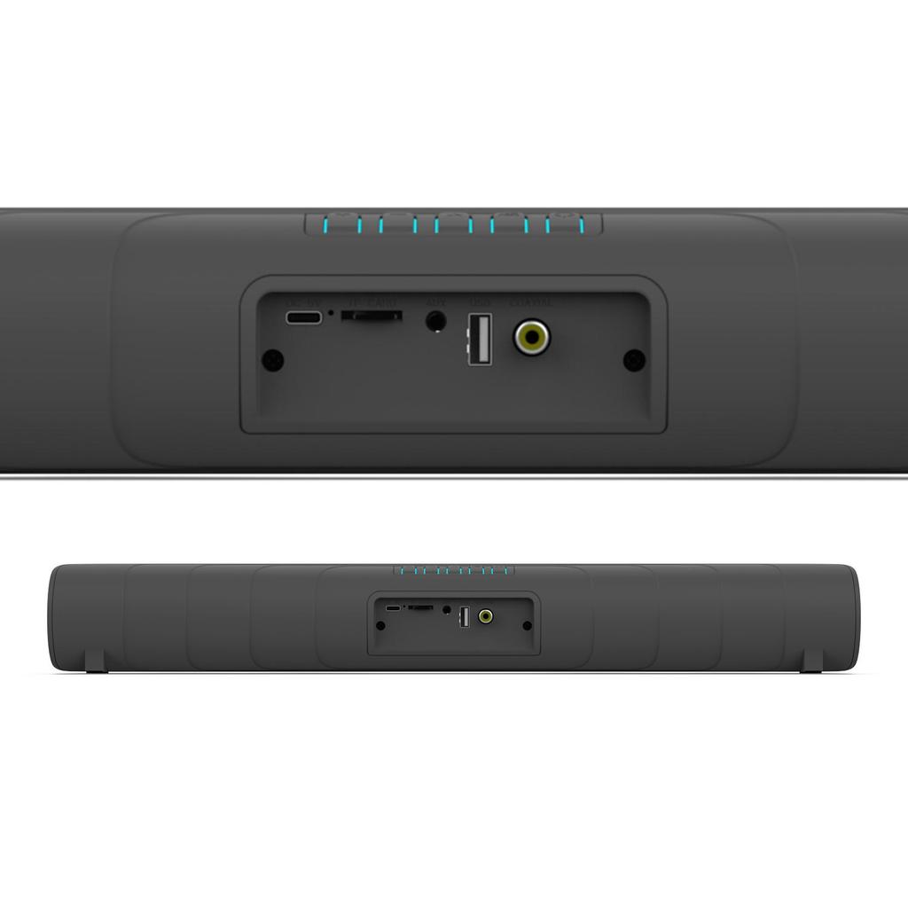 Беспроводная звуковая панель Bluetooth, динамик, проводной стереосистема объемного звучания, домашний кинотеатр, ТВ-система, TF-карта, USB-устройство для воспроизведения, пульт дистанционного управления, питание, звук, динамик