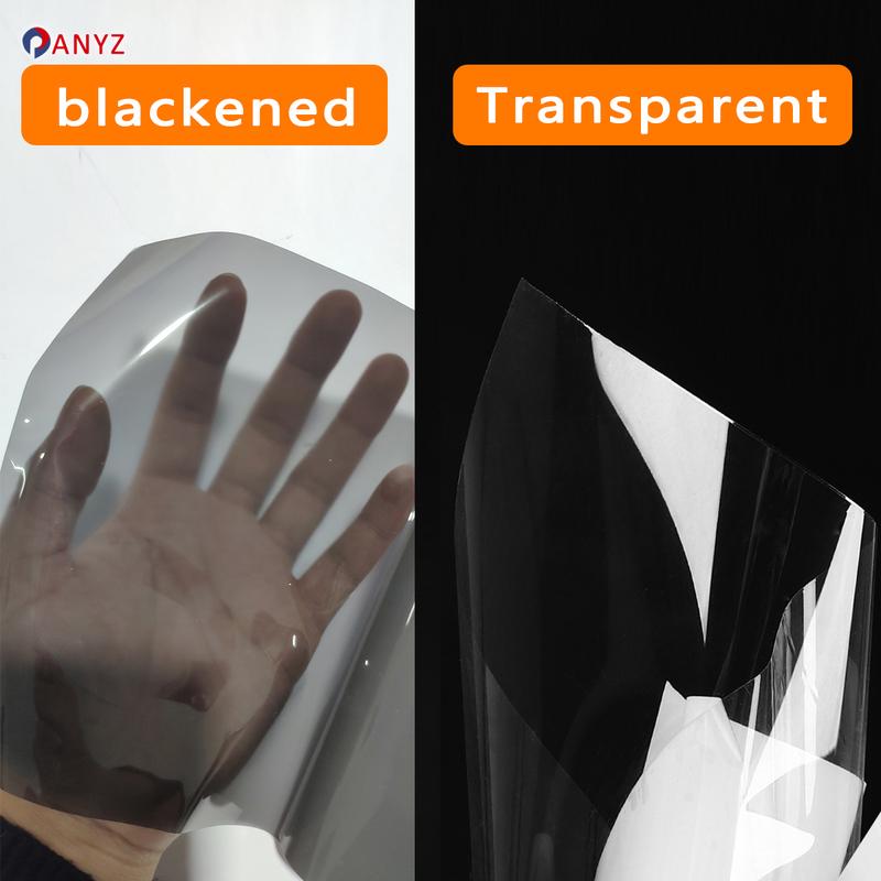 2 Pcs Car Headlight Protective Film Transparent Smoked Black TPU Sticker For BMW M3 E90 E92 E93 2007-2013 GTS CRT Accessories