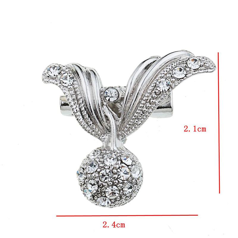 1PC Brooch Women Brooch Pin Rhinestone Crystal Wedding Elegant Fashion Accessories
