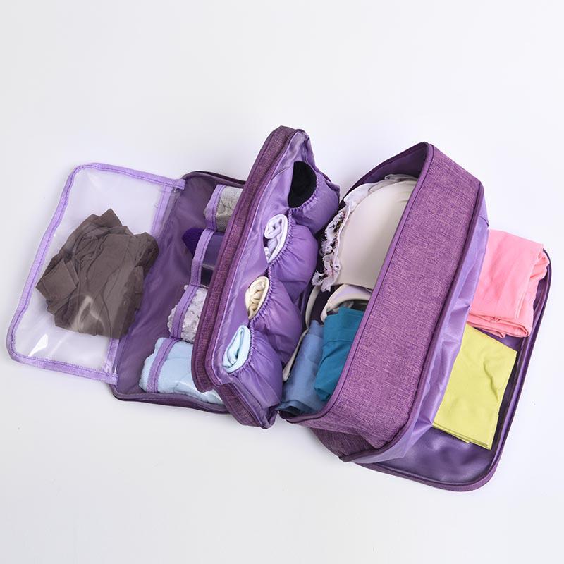 Multifunctional Travel Lingerie Organizer: Waterproof, Large-Capacity Bra Storage Bag