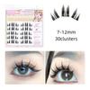 DIY Adhesive False Eyelashes Sweet False Eyelash Clusters Grafting Lashes