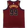 Nike X NBA Swingman Fan Edition Jay Crowder Cleveland Cavaliers Pullover Comfortable Fitting Basketball Jersey Unisex Jersey Maroon 864467-688