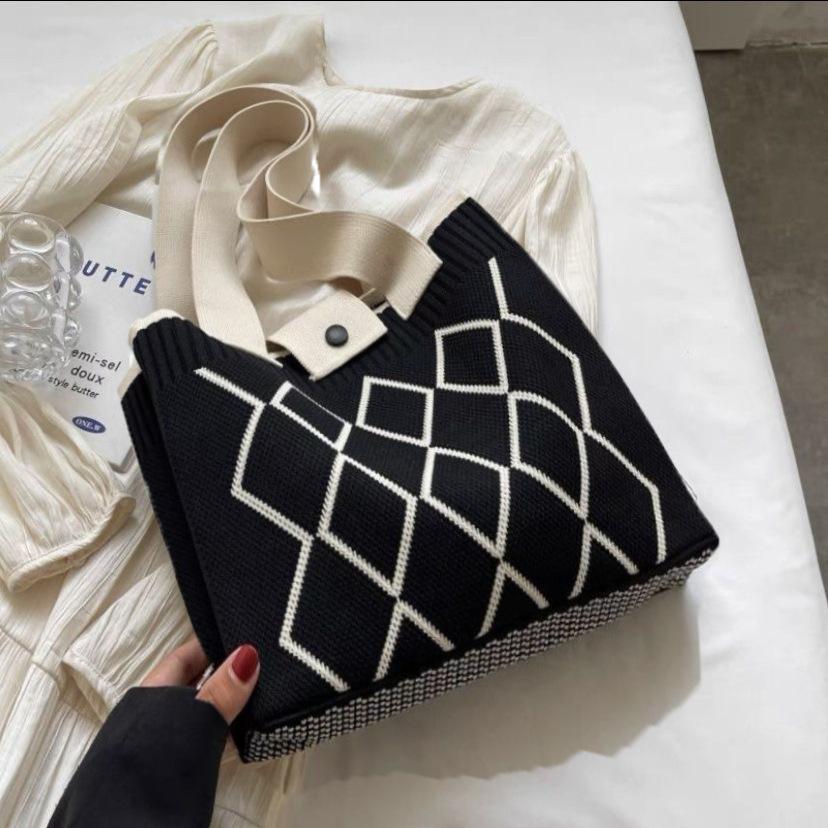 Вязаная крючком сетчатая пляжная сумка-тоут, сумка через плечо, сумки, вязаная сумка в стиле бохо для женщин, вязаная сумка-тоут большой емкости, сумка через плечо, женская эстетическая сумка-хобо