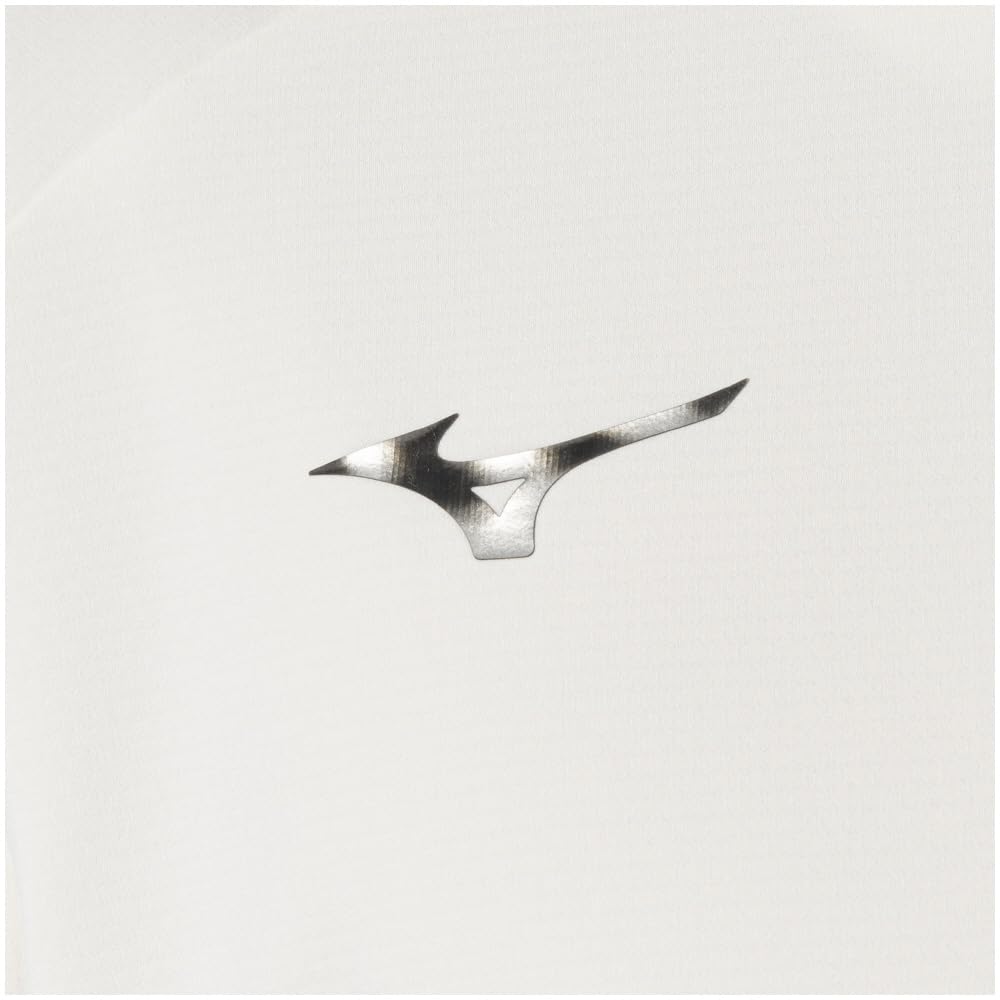 Training Wear Tech Shield Crew Neck Long Sleeve Windproof Stretch Water Repellent 32MCA553 Snow White XL [Mizuno] Men's