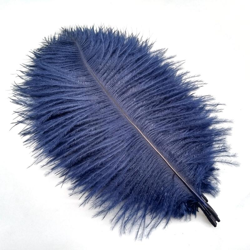 10Pcs Ostrich Feathers Wedding Centerpiece For Needlework Crafts Material DIY Decoration Carnival Headdress Accessories Plumes