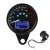Motorcycle Speedometer Digital Motorcycle Tachometer Speed Gauge LED Odometer Waterproof Tachometer Universal Digital Gauge