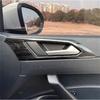 Stainless Steel Car Interior Door Handle Bowl Frame Decorator Cover Styling Accessories Trim For VW Volkswagen Polo  - 2025