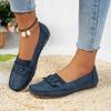 2025 New Women Flats Shoes Trend Slip On Loafers Casual Round Toe Flat Sneakers Women Breathable =Shallow Comfort Shoes Ladies