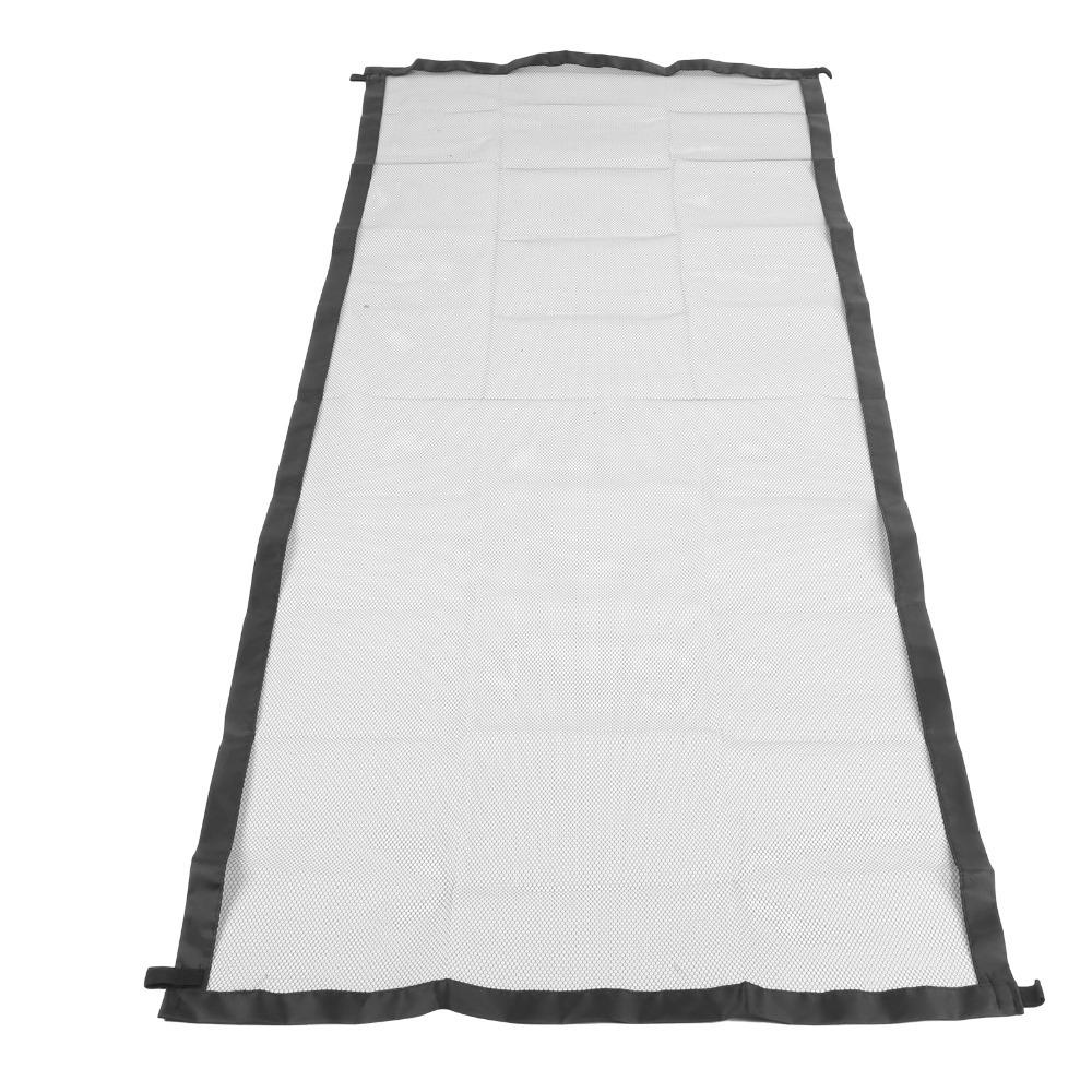 Punch Free Install Dog Safety Barrier Flexible Mesh Fabric No Drill Pet Gate Pet Safety Blocking