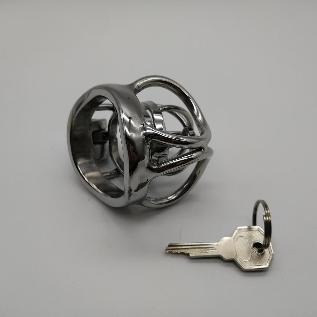 Предотвращение внебрачного секса, отдельная клетка для члена, устройство верности для мужчин из нержавеющей стали, замок пениса, кольцо для члена, пояс верности, M130