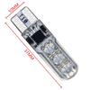 2шт T10 W5W 5050 6SMD RGB светодиодные автомобильные клиновые лампы с дистанционным управлением